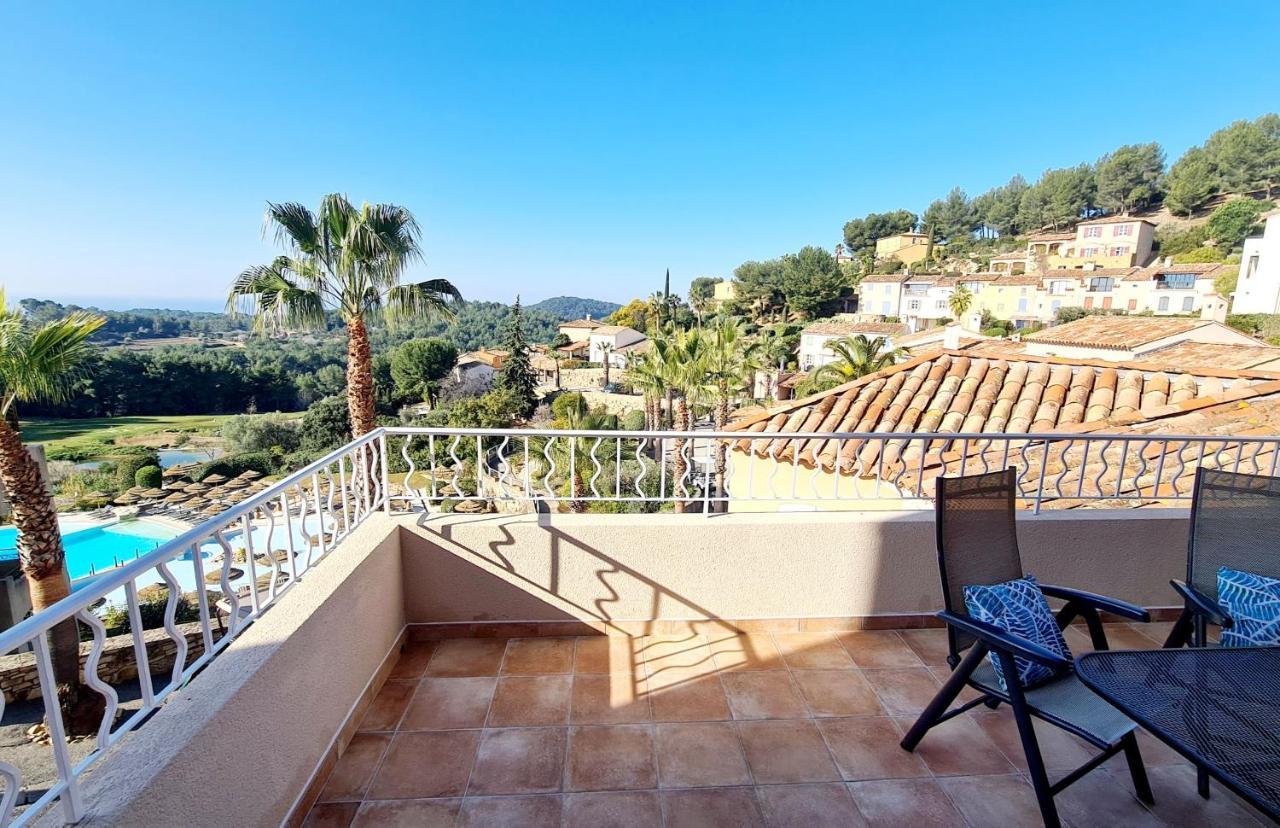Hameau Des Amandiers Vue Mer - Piscine, Golf Et Tennis Prive Saint-Cyr-sur-Mer Zewnętrze zdjęcie
