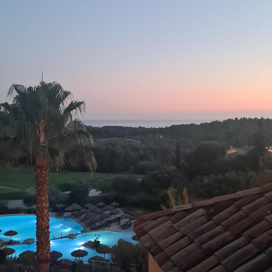 Hameau Des Amandiers Vue Mer - Piscine, Golf Et Tennis Prive Saint-Cyr-sur-Mer Zewnętrze zdjęcie